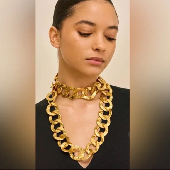 Cult Gaia Dulce Belt in Antique Brass NEW IN BOX - Picture 6 of 6